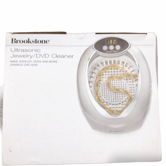 Brookstone Other - Brookstone Ultrasonic Jewelry/DVD Cleaner